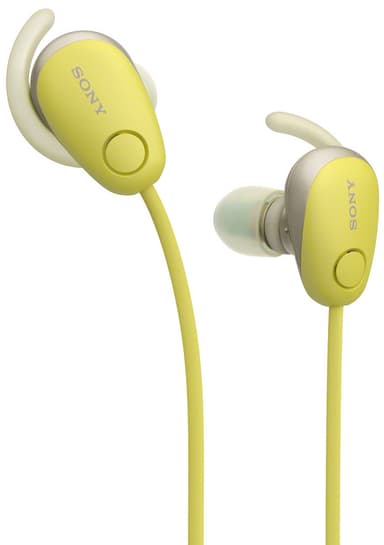 Sony WI-SP600 trådløse in-ear hovedtelefoner (gul)