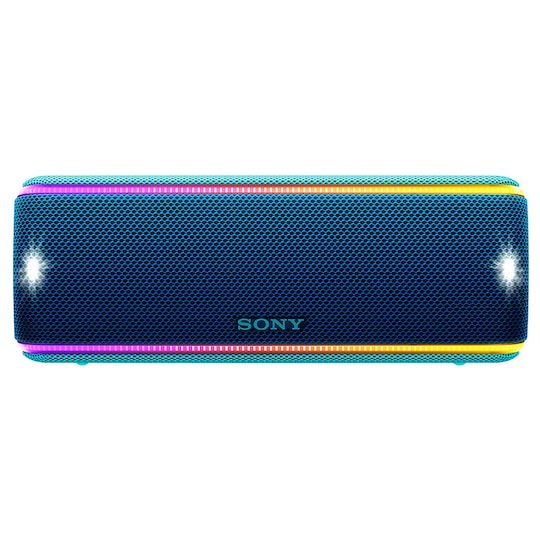 Sony bærbar trådløs højttaler SRS-XB31 (blå)
