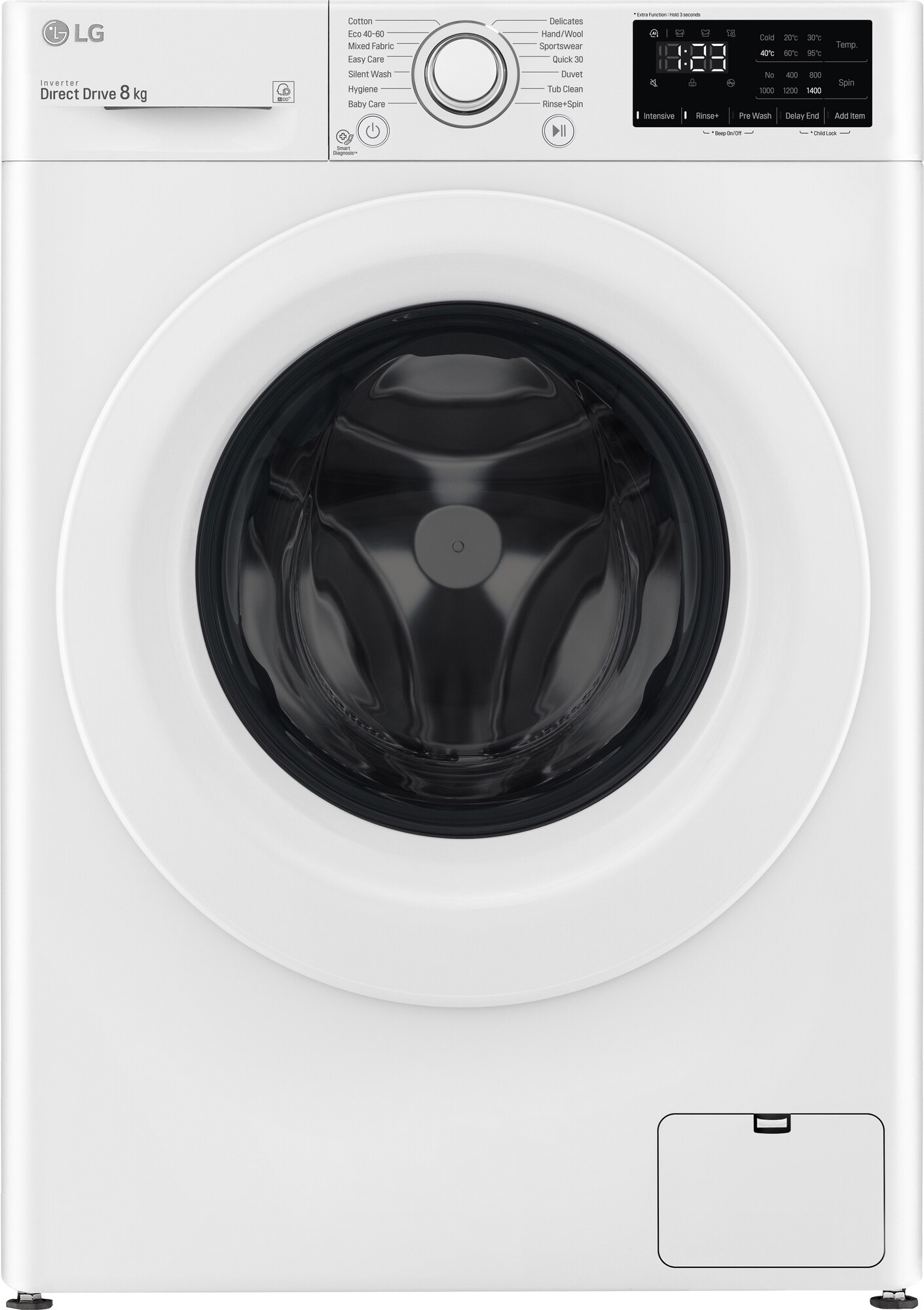 LG vaskemaskine F4WP308N0W (hvid) thumbnail