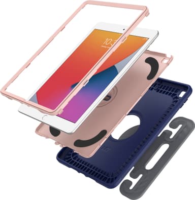 Otterbox EasyGrip antimikrobielt cover for børn til iPad 10.2 (Lilla)