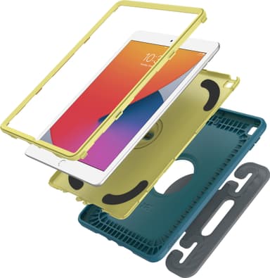 Otterbox EasyGrip antimikrobielt cover for børn til iPad 10.2 (blå)