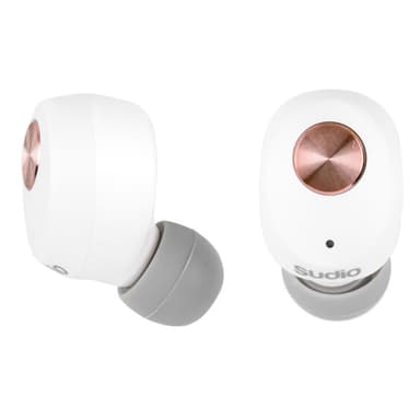Sudio NIVÅ trådløse in-ear hovedtelefoner (hvid)