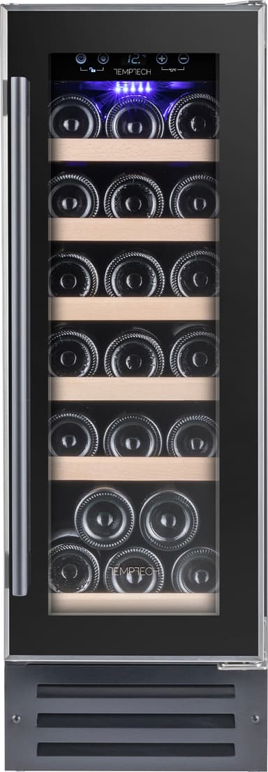 Temptech Premium vinkøleskab WPQ30SCS (sort)