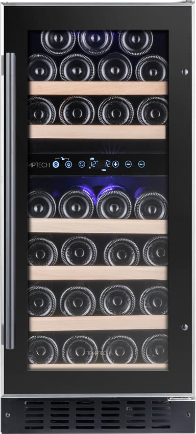 Temptech Premium vinkøleskab WPQ38DCB (sort)