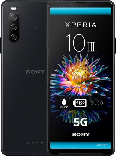 Sony Xperia 10 III - 5G smartphone 6/128GB (sort)