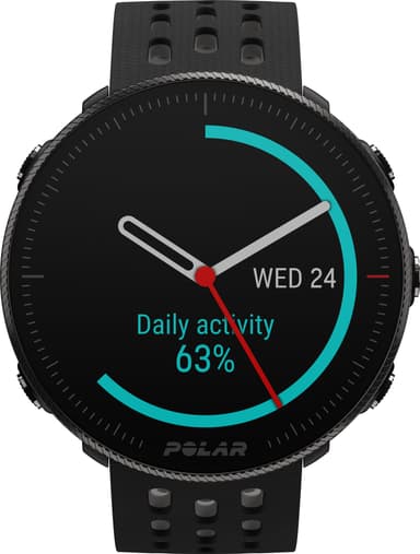 Polar Vantage M2 multisportsur (sort/grå)