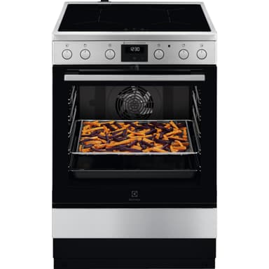 Electrolux komfur LKI66441NX (rustfrit stål)