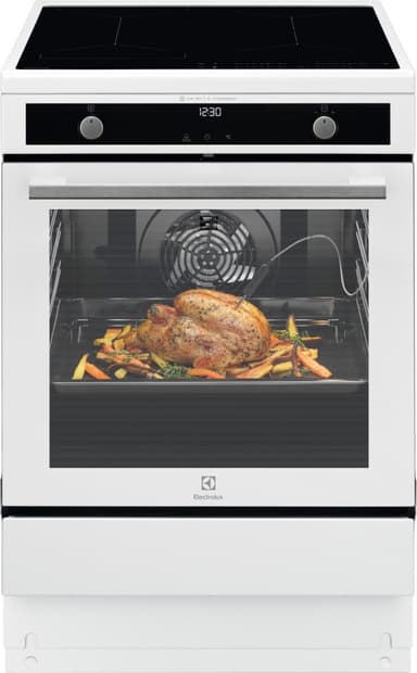 Electrolux komfur LKI66851NW (hvid)