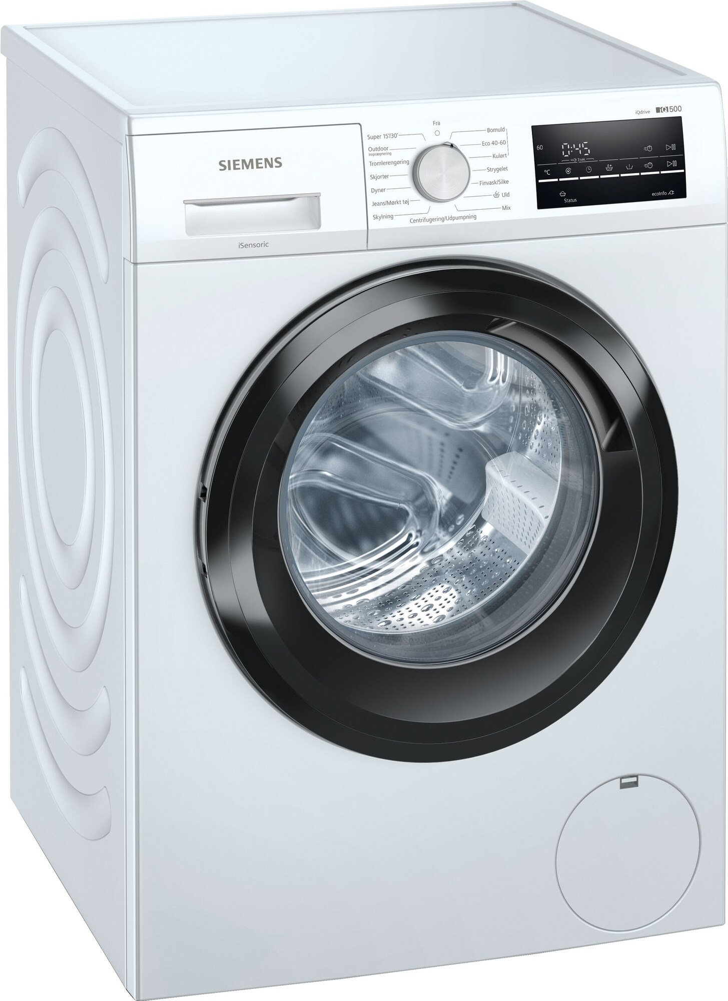 Siemens iQ500 vaskemaskine WM14UTE9DN (hvid) thumbnail