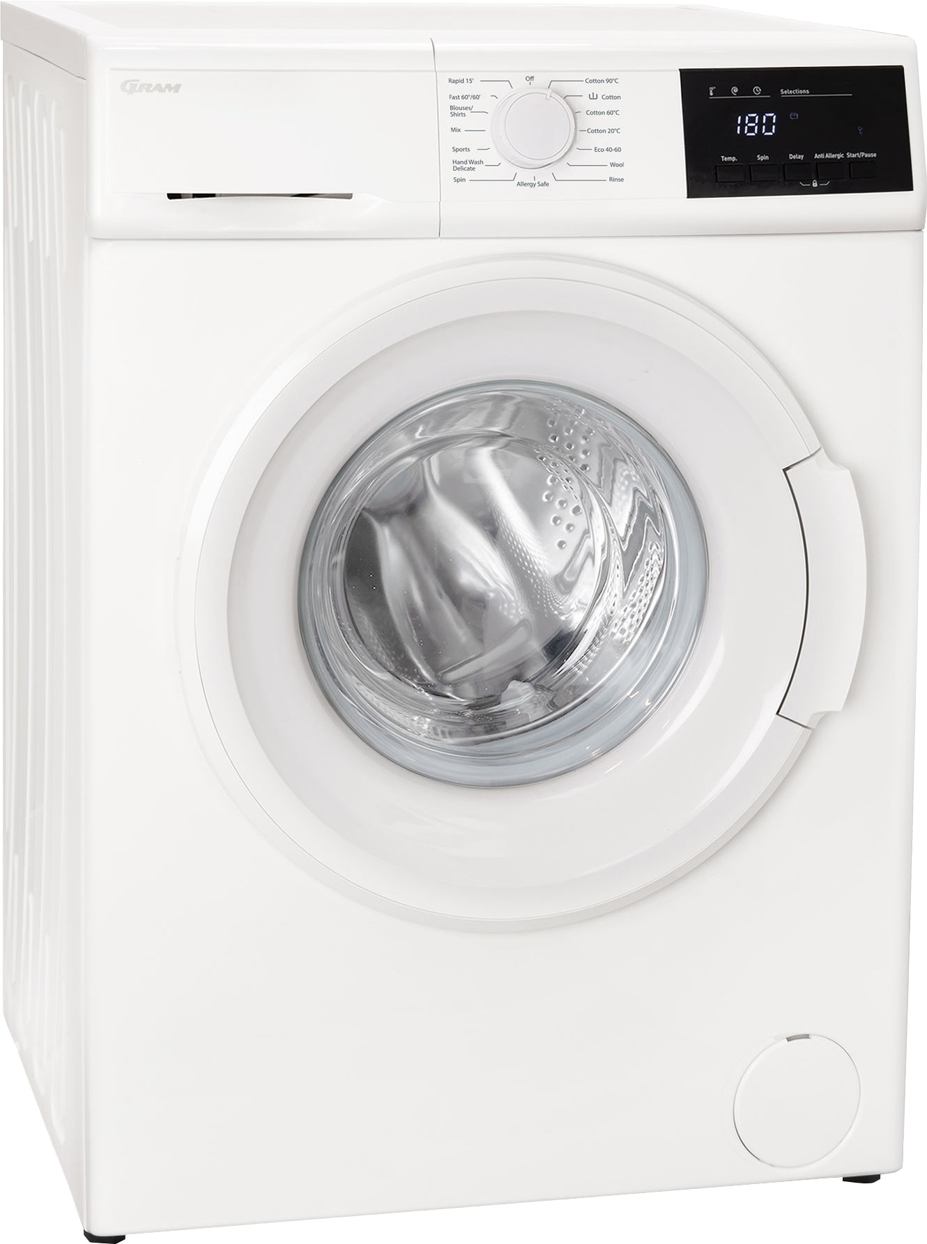 Gram vaskemaskine WD57014501 (hvid) thumbnail