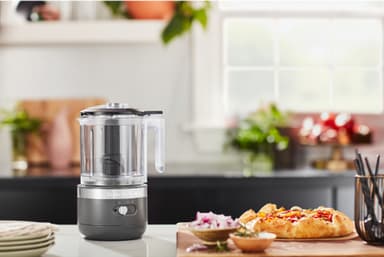 KitchenAid ledningsfri minihakkemaskine 5KFCB519EDG (charcoal grey)