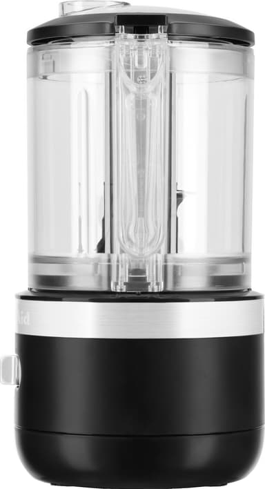 KitchenAid trådløs minihakkemaskine 5KFCB519EBM (mat sort)