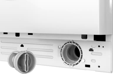 Indesit vaskemaskine/tørretumbler BDE861483XWS