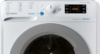 Indesit vaskemaskine/tørretumbler BDE861483XWS