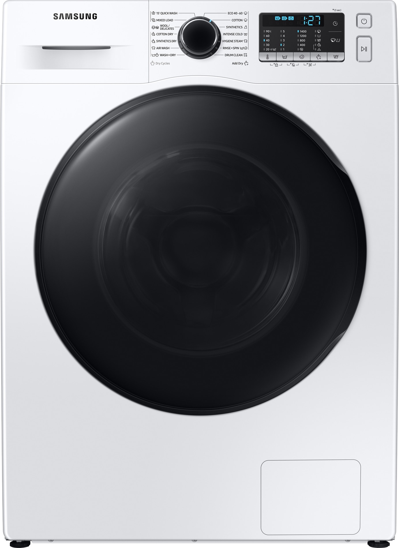 Samsung WD5000T vaskemaskine/tørretumbler WD95TA047BE thumbnail