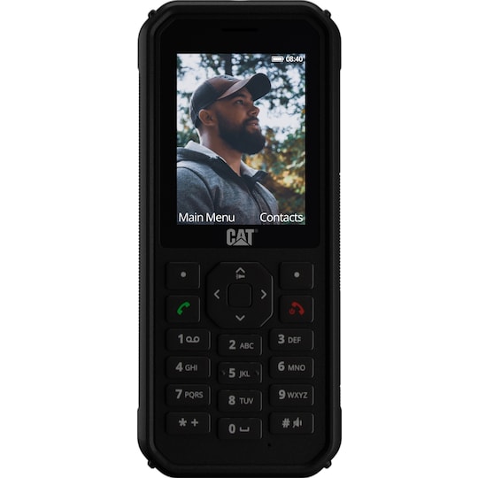 CAT B40 4G mobiltelefon (sort)