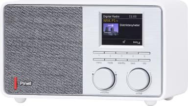 Pinell Supersound 201 digitalradio (hvid)