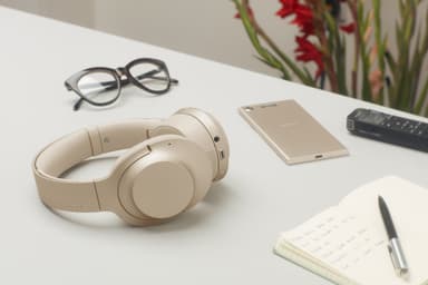 Sony h.ear on 2 Wireless NC hovedtlfoner WH-H900N (champagne)