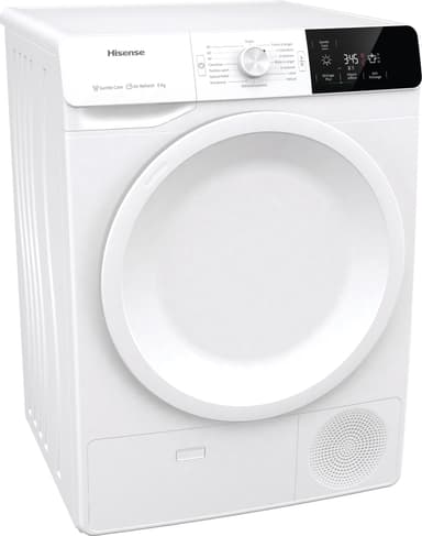 Hisense tørretumbler DCGE801 (hvid)