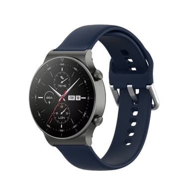 Silikone Armbånd Huawei Watch GT2 Pro - Mørkeblå