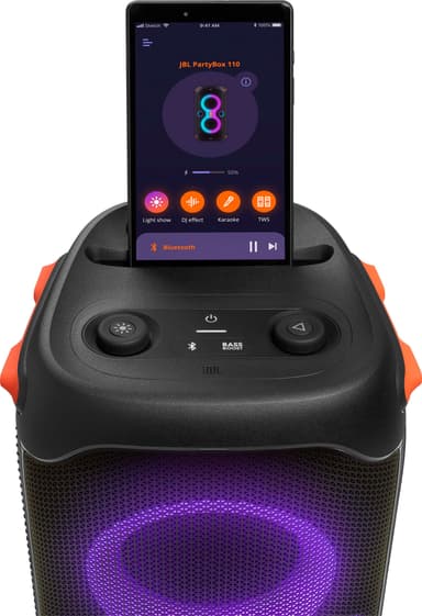 JBL PartyBox 110 bærbar højttaler (sort)