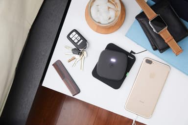 Zens Qi 10400 mAh powerbank (sort)