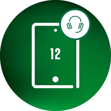 Support Light til tablet - 12 måneder