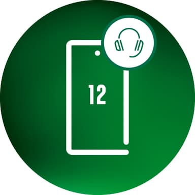 Support til mobiltelefon - 12 måneder