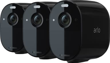 Arlo Essential trådløst FHD smart kamera 3-pak (sort)