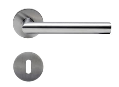 Dørgreb 19 mm. V-rustfri