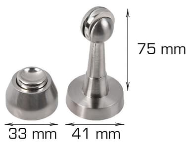 Dørholder med magnet