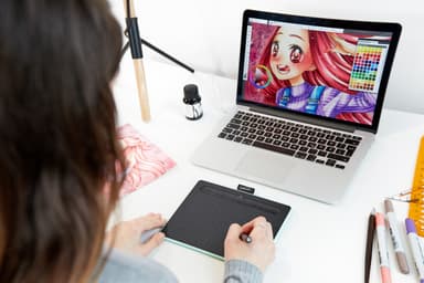 Wacom Intuos S Bluetooth tegneplade (pistachio)