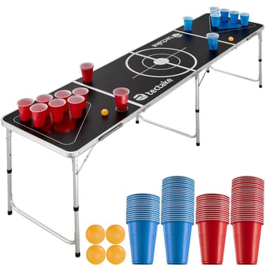 Beer Pong bord Spring Break - sort
