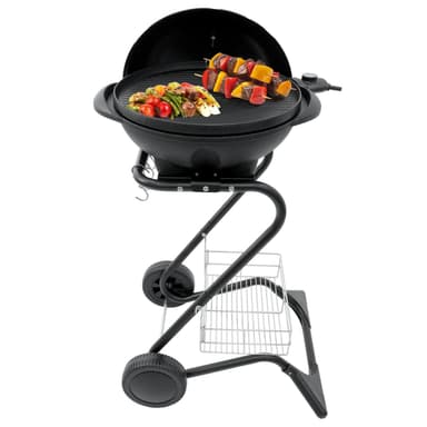 ML-2000W elektriske grill design Ø40cm som en bordplade grill Egnet 2i1