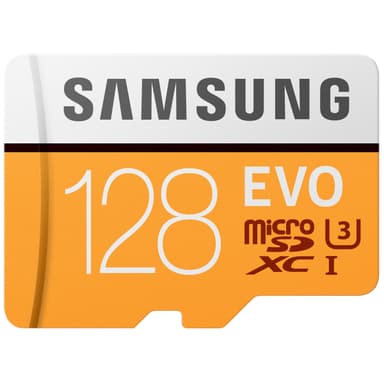 Samsung Evo Micro SDXC UHS-3 kort 128 GB