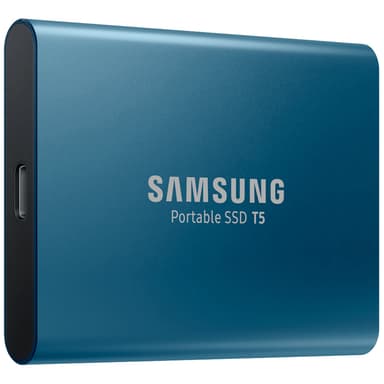 Samsung T5 ekstern SSD 500 GB (blå)