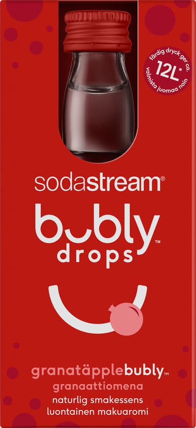 SodaStream Bubly Drops smagsekstrakt S1425219770 (granatæble)