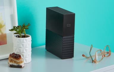 WD My Book 8 TB ekstern HDD (sort/grå)