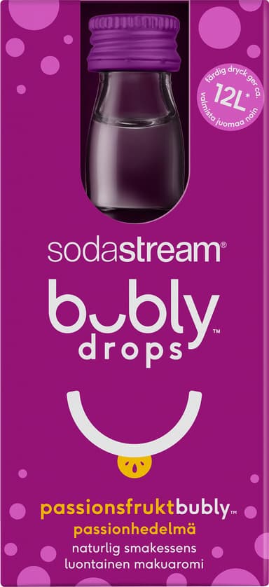 SodaStream Bubly Drops Passionsfrugt smagsekstrakt
