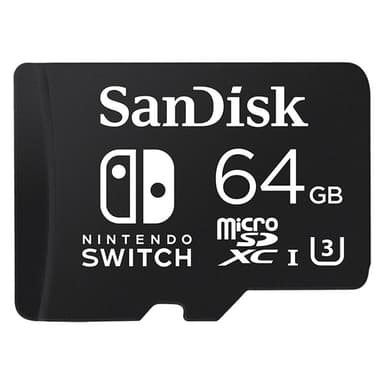 SanDisk Micro SD kort til Nintendo Switch 64 GB