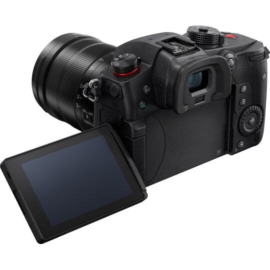Panasonic Lumix GH5 M2 spejlløst kamera med 12-60 mm Leica objektiv