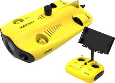 Chasing Gladius Mini S 200m undervandsdrone