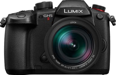 Panasonic Lumix GH5 M2 spejlløst kamera med 12-60 mm Leica objektiv