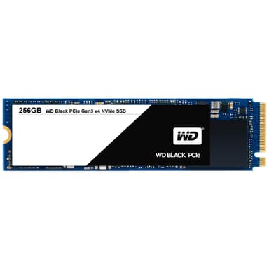 WD Black internt M.2 PCIe SSD 256 GB