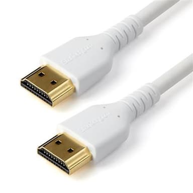StarTech.com RHDMM2MPW, 2 m, HDMI Type A (Standard), HDMI Type A (Standard), Hvid