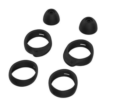 Ørepropper i silikone 8 stk til Samsung Galaxy Buds Black