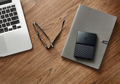 WD My Passport 4 TB ekstern HDD til Mac (sort)