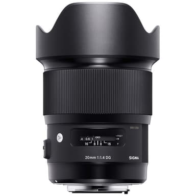 Sigma Art AF 20mm f/1,4 DG HSM objektiv til Nikon