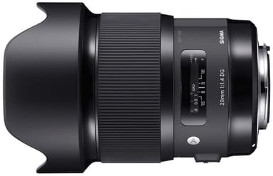 Sigma Art AF 20mm f/1,4 DG HSM objektiv til Nikon