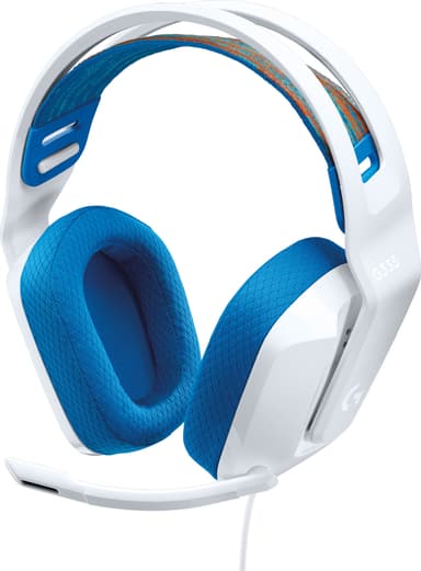 Logitech G335 gaming headset (hvid)